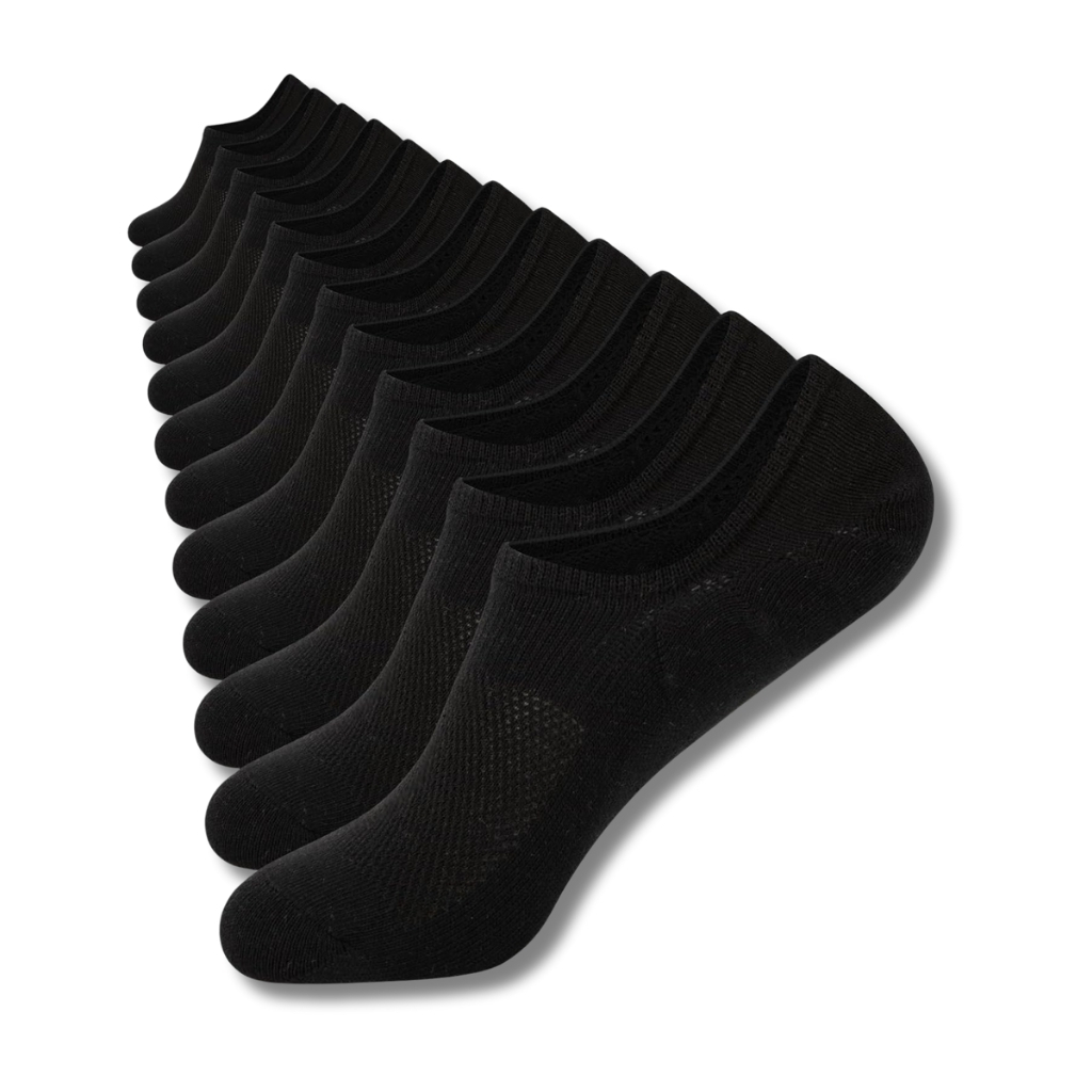 Pack Of 6 Women Invisible Flat Boat Casual Socks