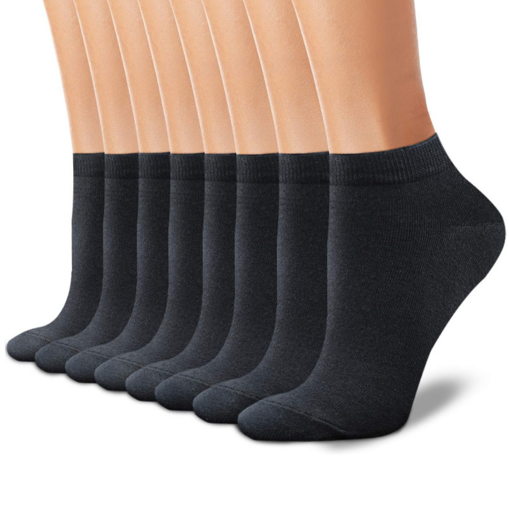 Pack Of 8 Ankle Casual Socks For Women