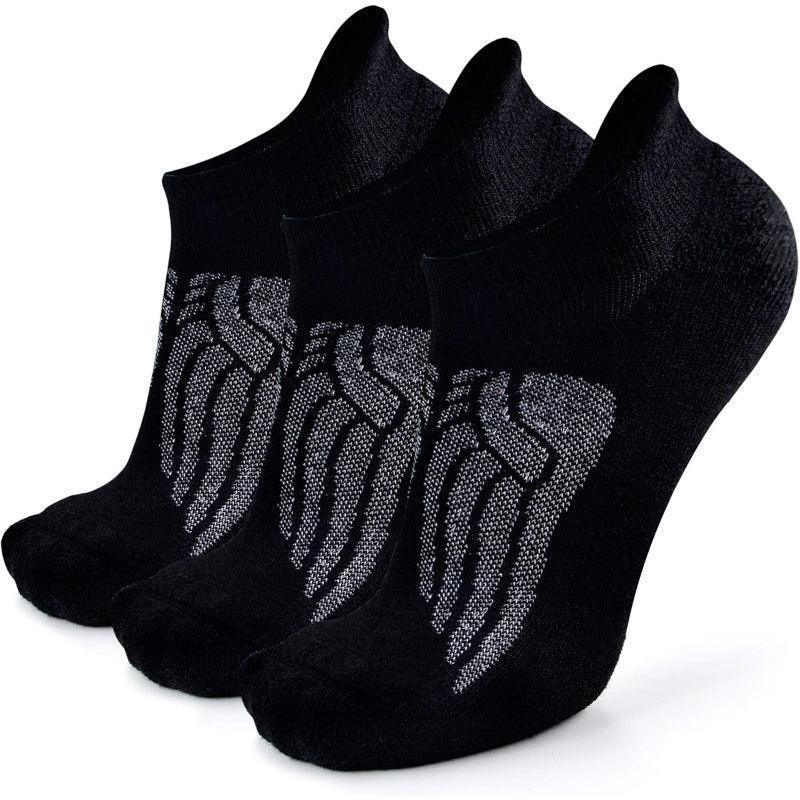 3 Pairs Anti Blister Merino Wool Socks Comfort and Support