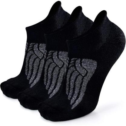 3 Pairs Anti Blister Merino Wool Socks Comfort and Support