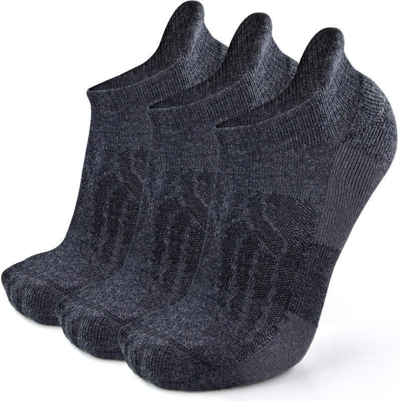 3 Pairs Anti Blister Merino Wool Socks Comfort and Support