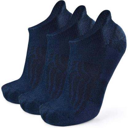 3 Pairs Anti Blister Merino Wool Socks Comfort and Support