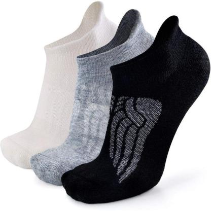 3 Pairs Anti Blister Merino Wool Socks Comfort and Support