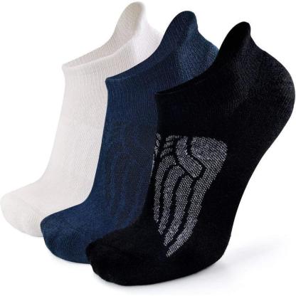 3 Pairs Anti Blister Merino Wool Socks Comfort and Support