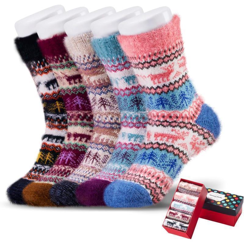 5 Pack Thick Diabetic Fuzzy Fluffy Socks – Warmth and all Seasons5 Pack Thick Diabetic Fuzzy Fluffy Socks – Warmth and all Seasons - Image 8
