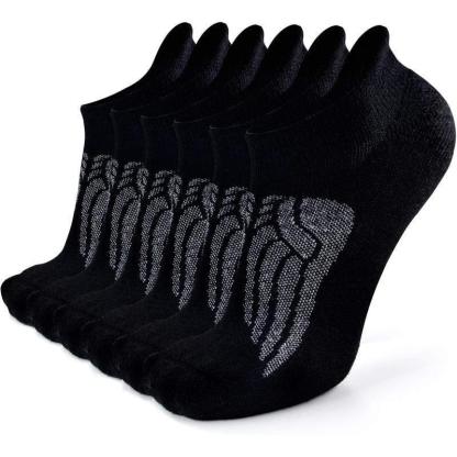 6 Pairs Merino Wool Compression Socks Anti Blister Stability