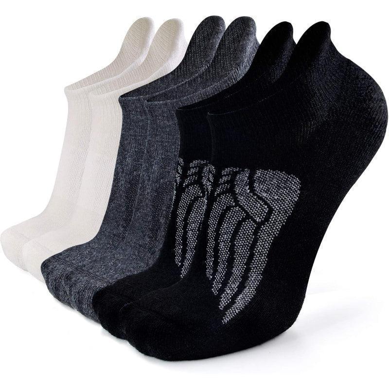 6 Pairs Merino Wool Compression Socks Anti Blister Stability