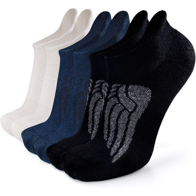 6 Pairs Merino Wool Compression Socks Anti Blister Stability