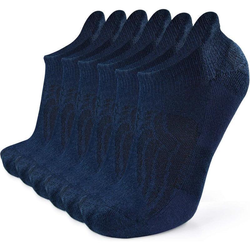 6 Pairs Merino Wool Compression Socks Anti Blister Stability