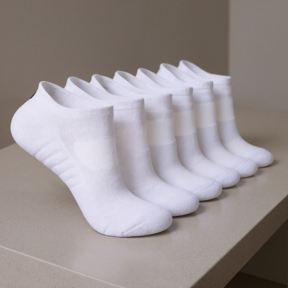 Six Pairs Anti Blister Sports Fit Socks