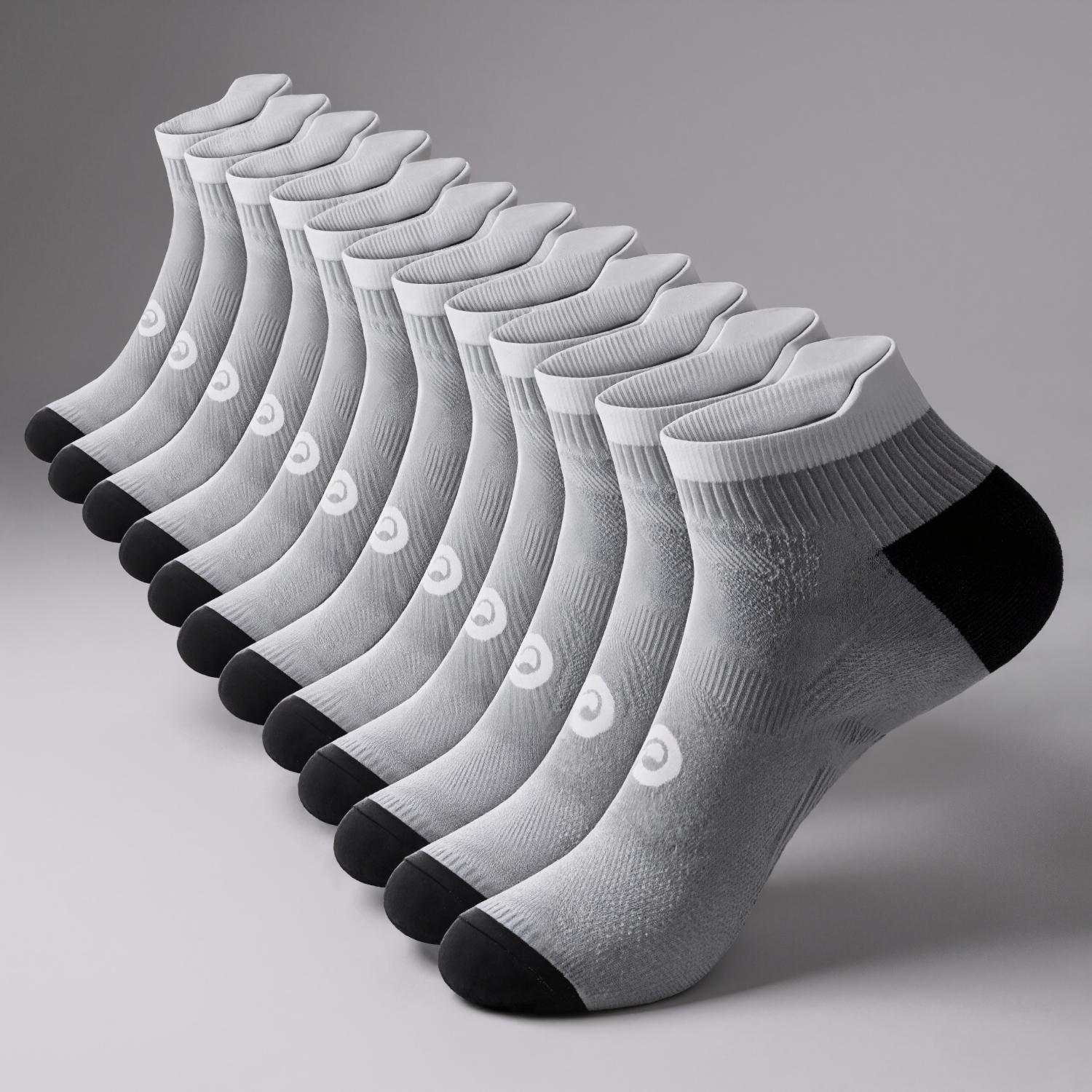 Six Pairs Orthopedic Running Supportive Socks