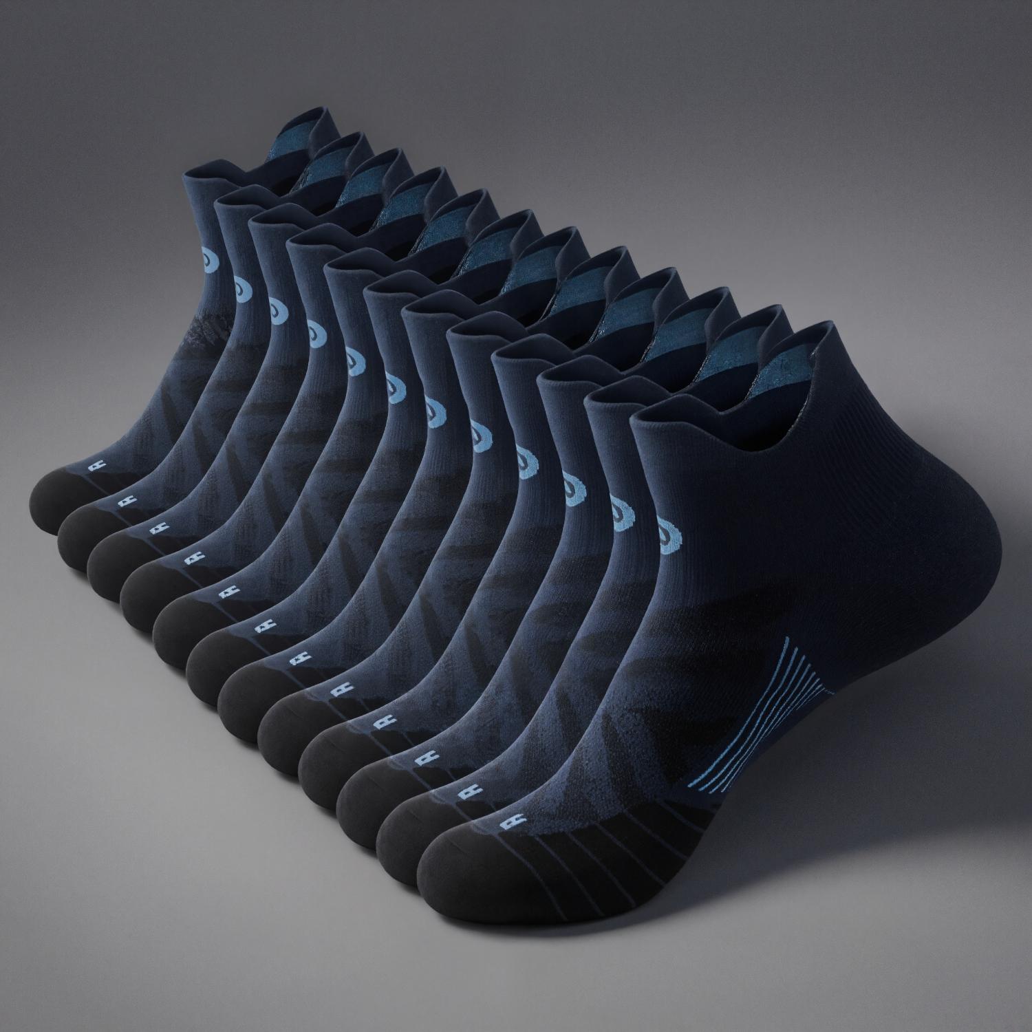 Six Pairs Orthopedic Running Supportive Socks