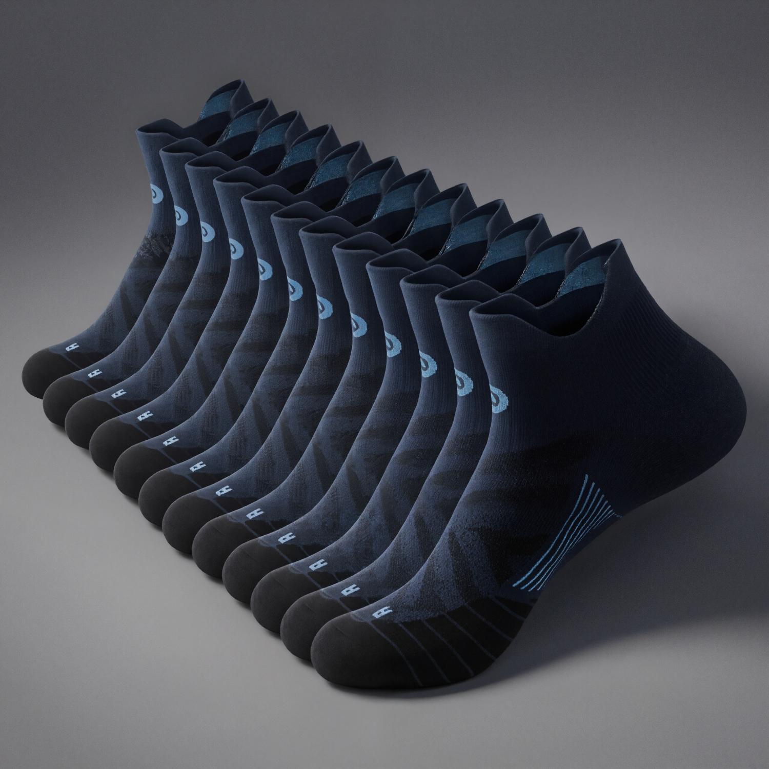 Six Pairs Orthopedic Running Supportive Socks