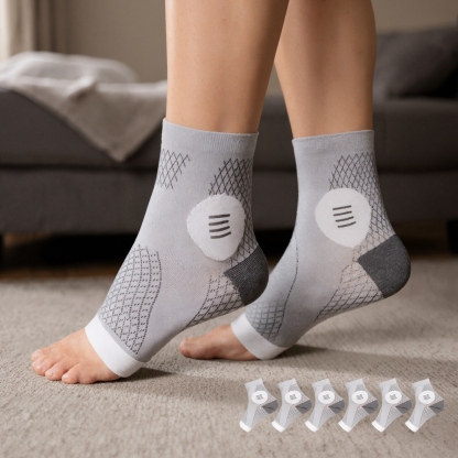 Three Pairs Compression Daily Comfort Socks