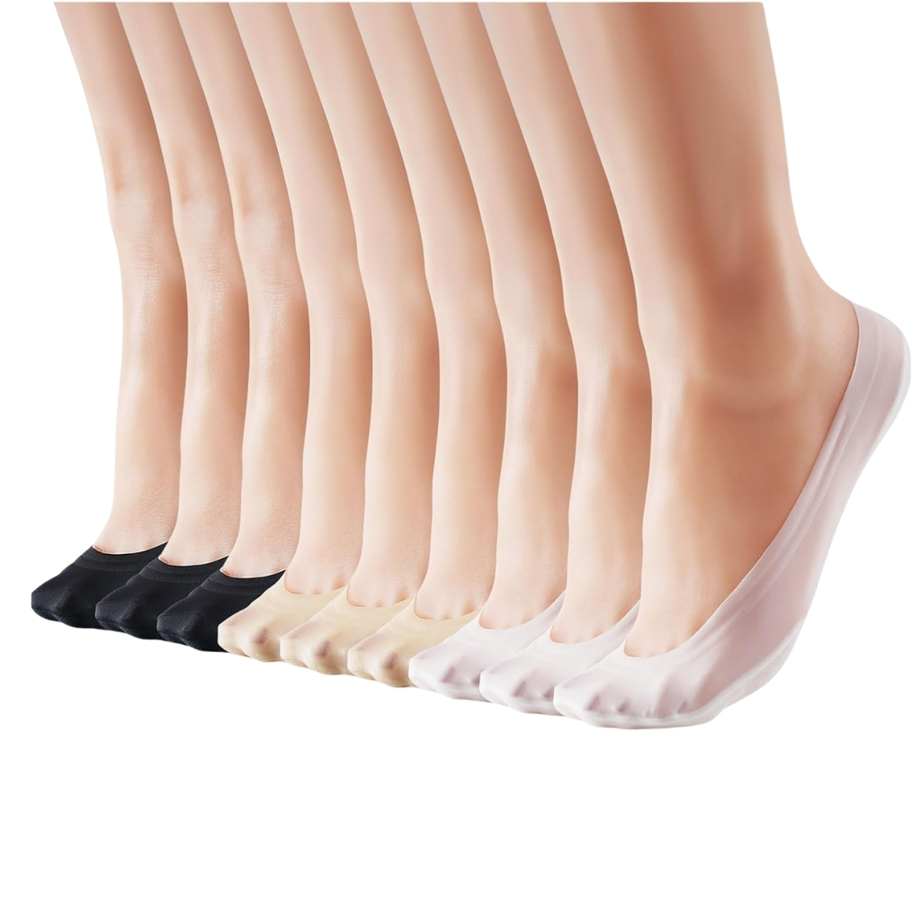 Ultra Low Cut Non Slip Thin Liner Socks