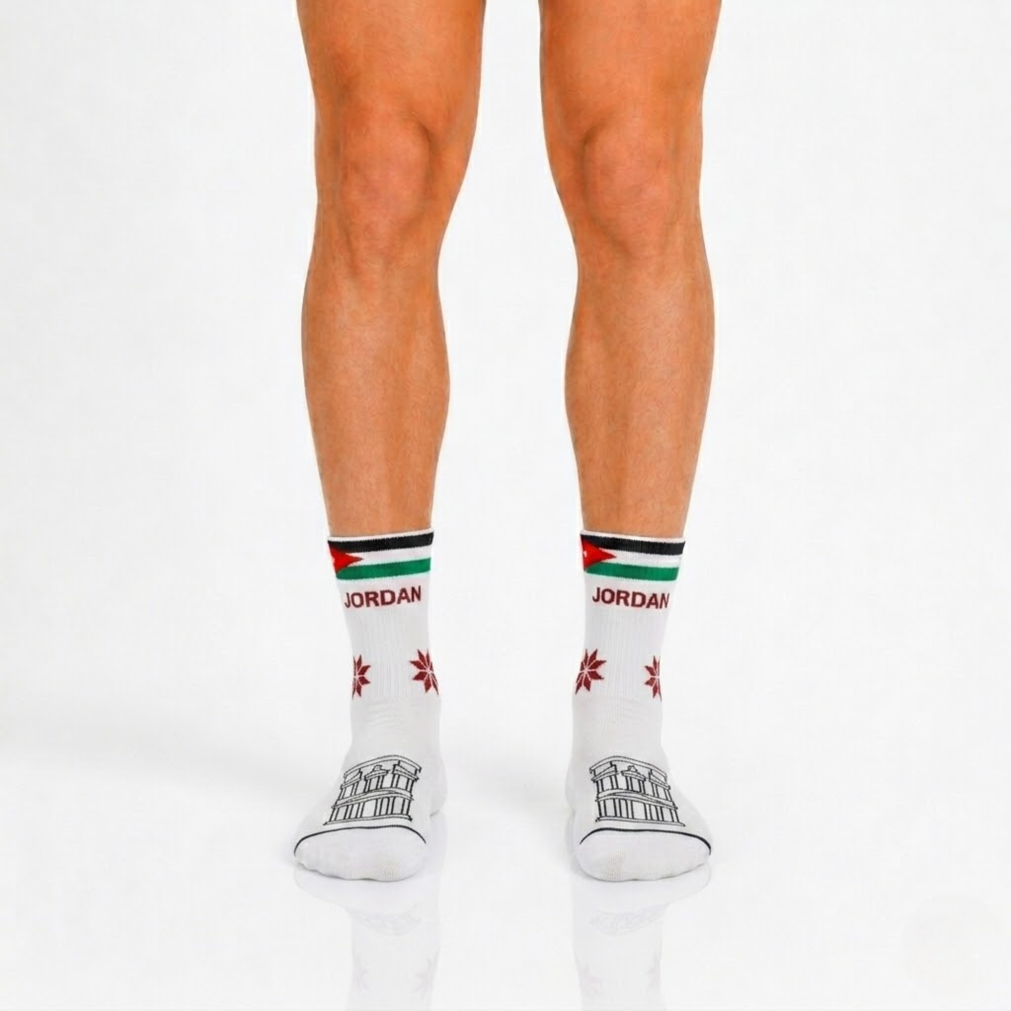 Unisex FIFA 2026 Jordan Soccer Fan Sports Themed SocksUnisex FIFA 2026 Jordan Soccer Fan Sports Themed Socks - Image 3