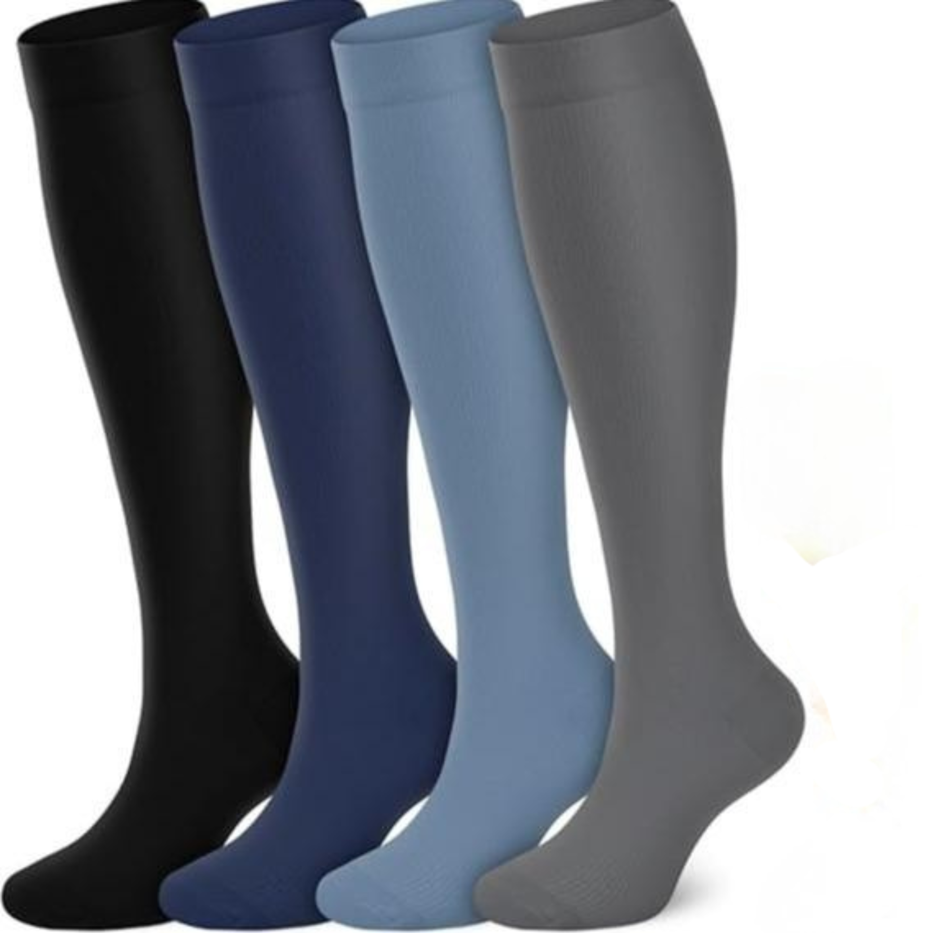Pack Of 4 Running Athletic Compression Socks For Men And Women