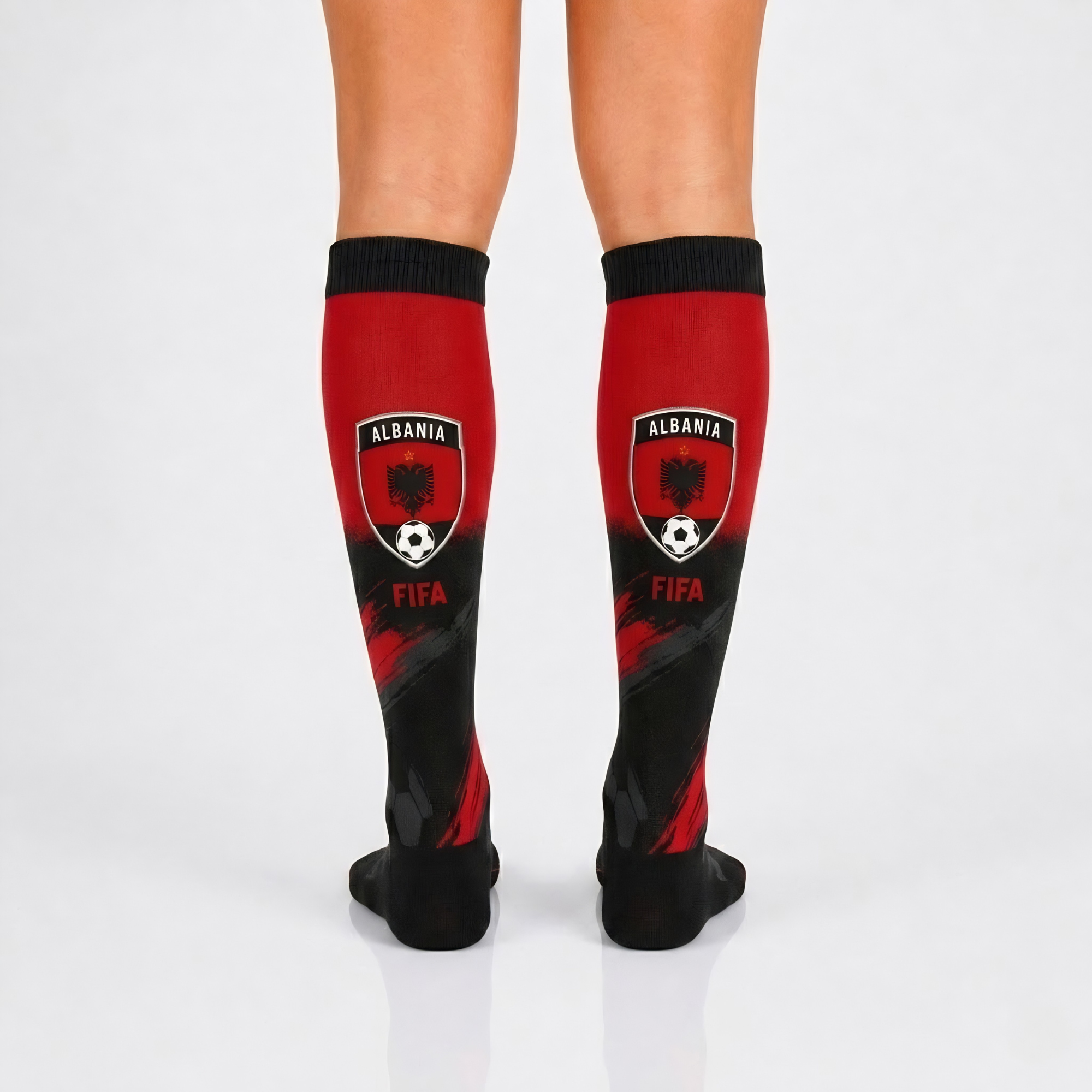 Unisex FIFA 2026 Albania Soccer Fan Sports Themed Socks