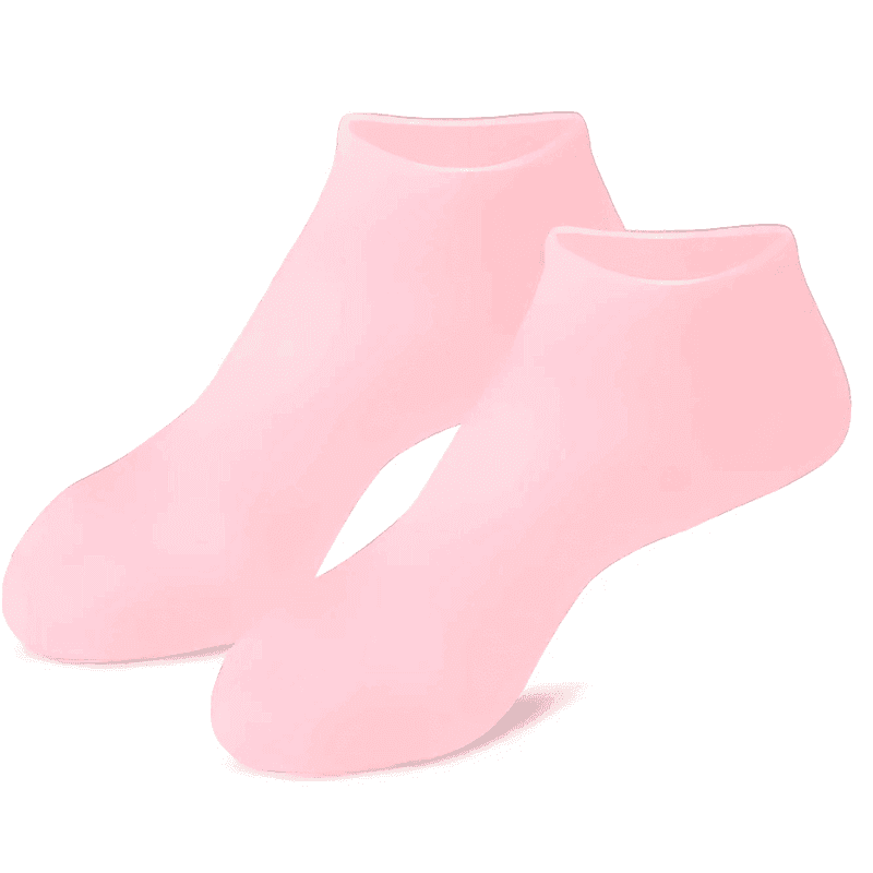 Slip Resistant Silicone Gel Socks – Deep Hydration for Dry Feet