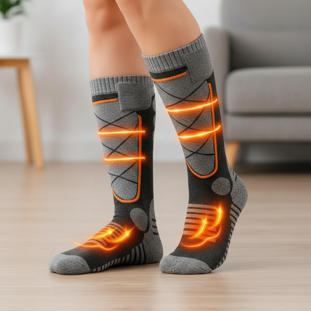 Chargeable Temperature Control Thermal Socks