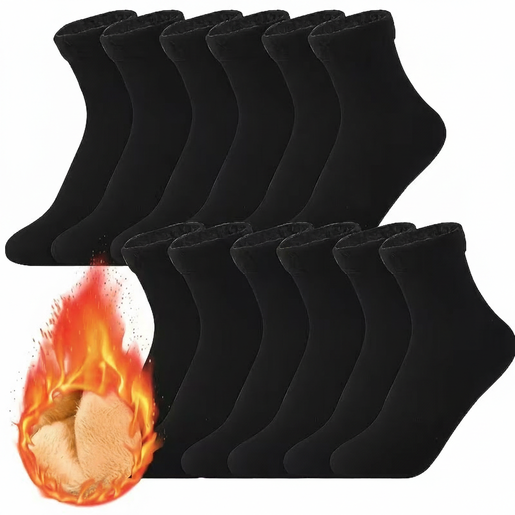 5 Pairs Autumn Winter Socks for Women