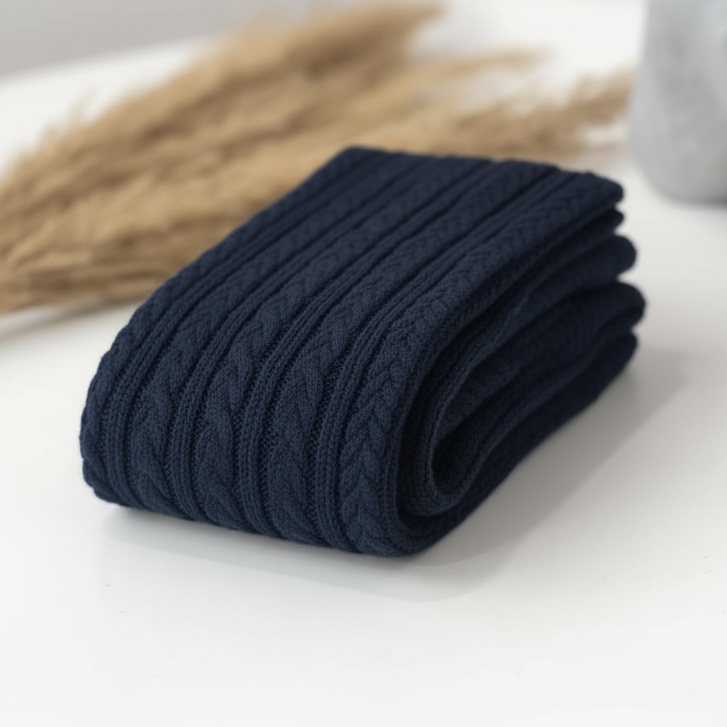 Braided Knit Tights For WomenBraided Knit Tights For Women - Image 8