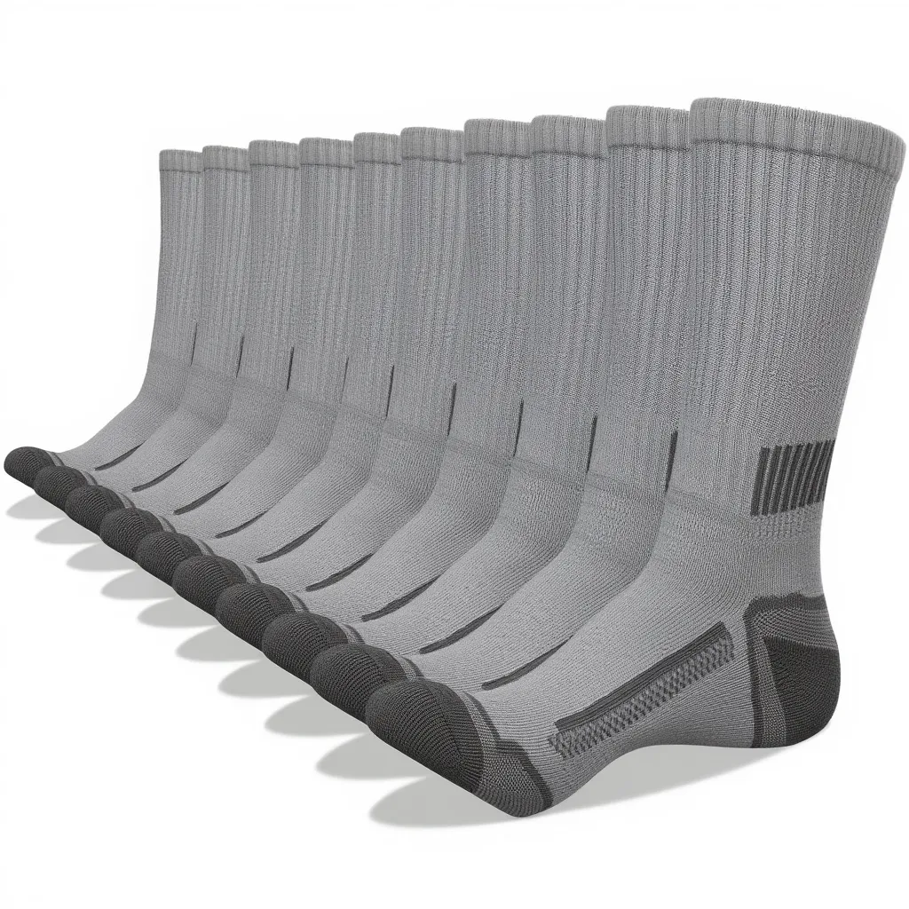 Pairs of 10 Thermal Athletic Socks for Men