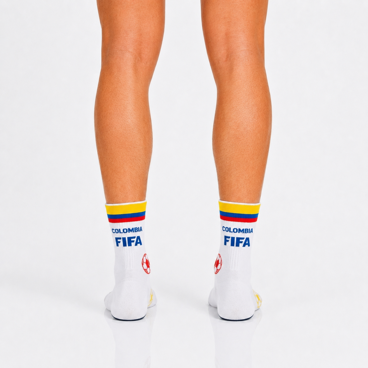Unisex FIFA 2026 Colombia Soccer Fan Sports Themed SocksUnisex FIFA 2026 Colombia Soccer Fan Sports Themed Socks - Image 4