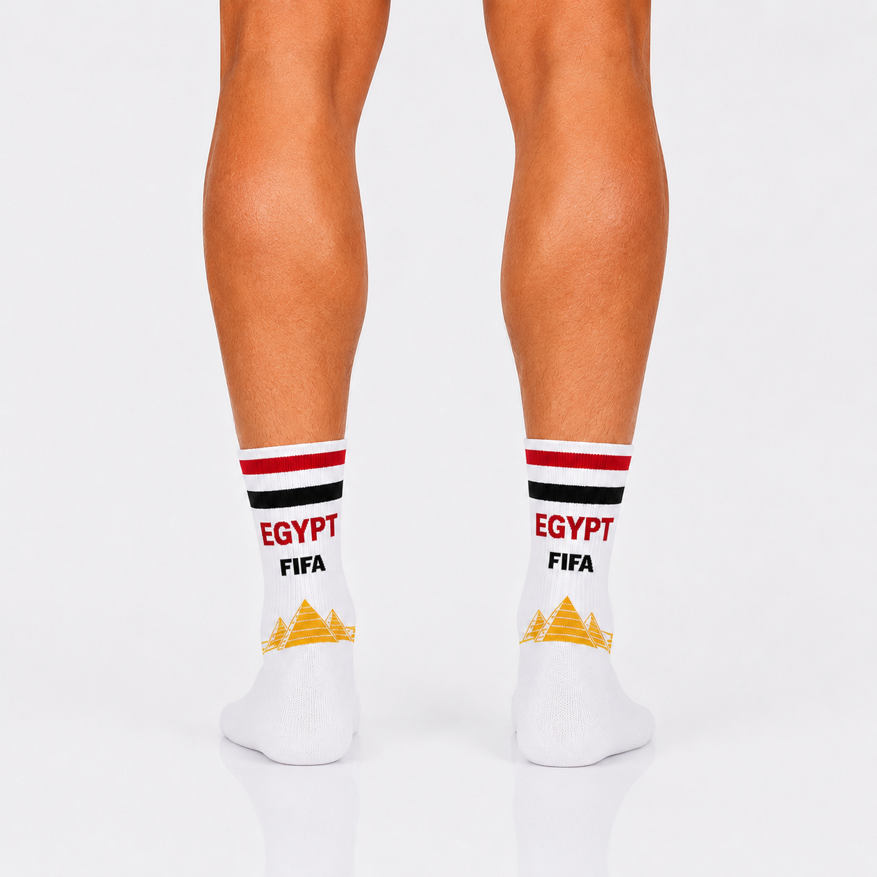 Unisex FIFA 2026 Egypt Soccer Fan Sports Themed SocksUnisex FIFA 2026 Egypt Soccer Fan Sports Themed Socks - Image 4