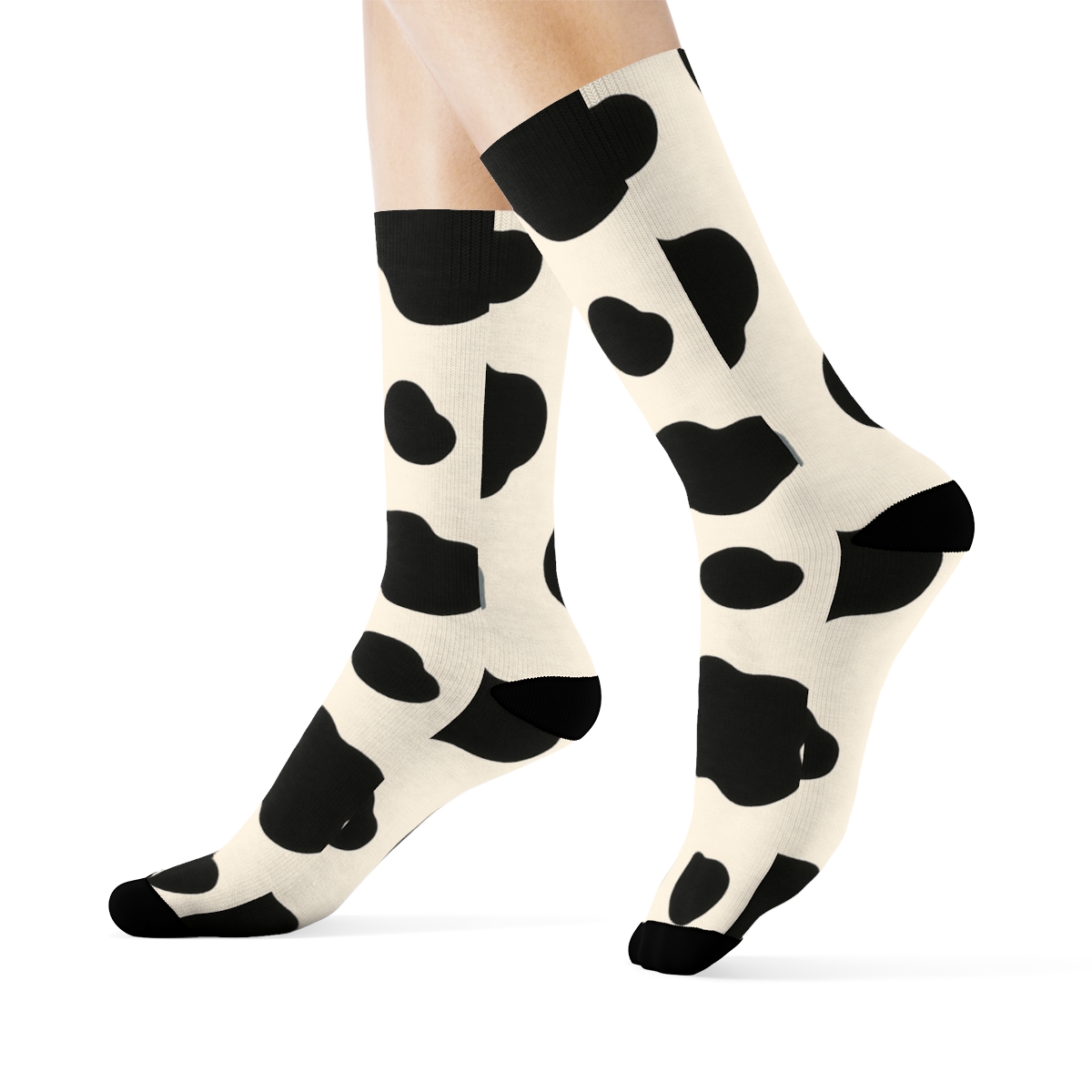 Modern Minimal Milk Bottle Spot Grid stylish athletic crew socks