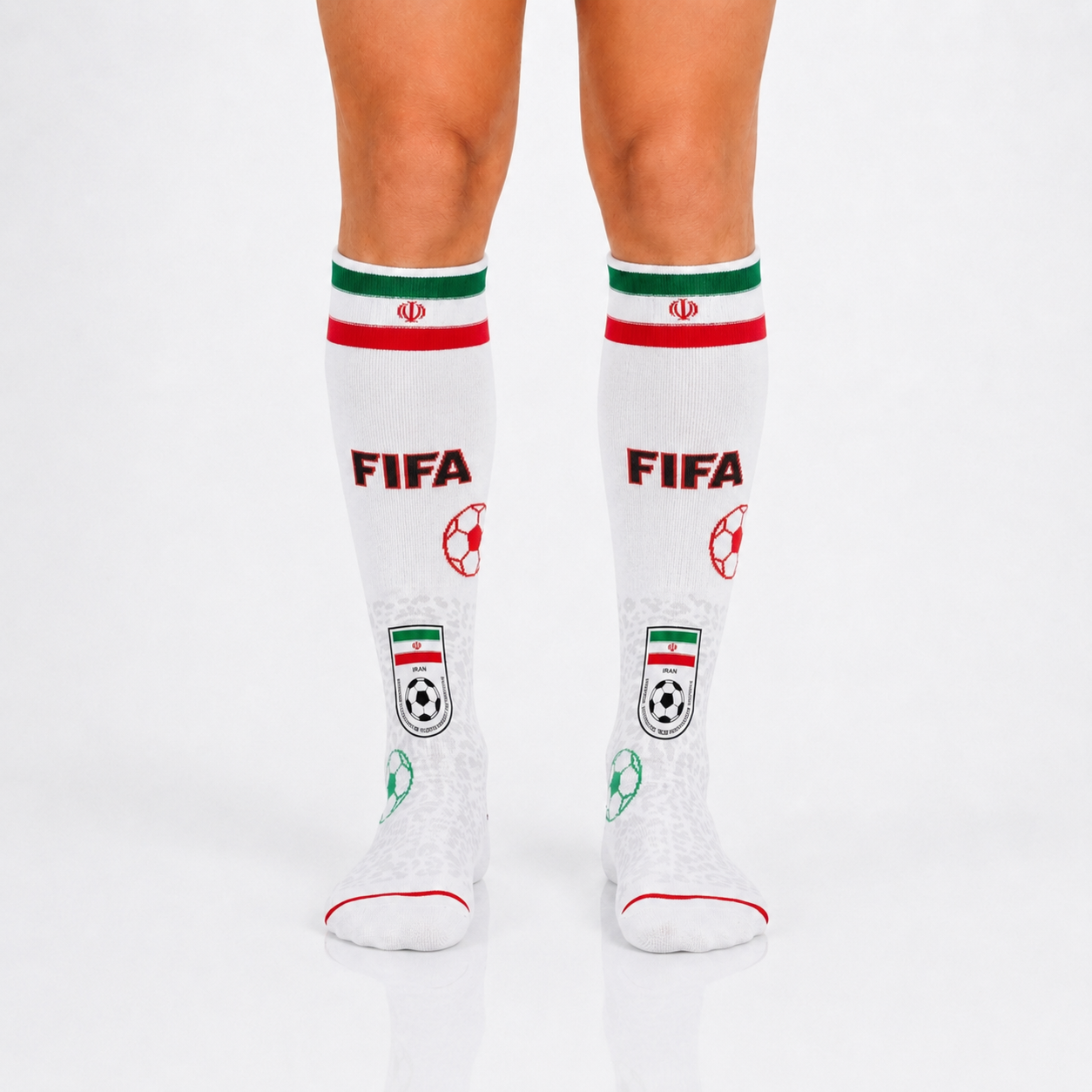 Unisex FIFA 2026 Iran Soccer Fan Sports Themed Socks