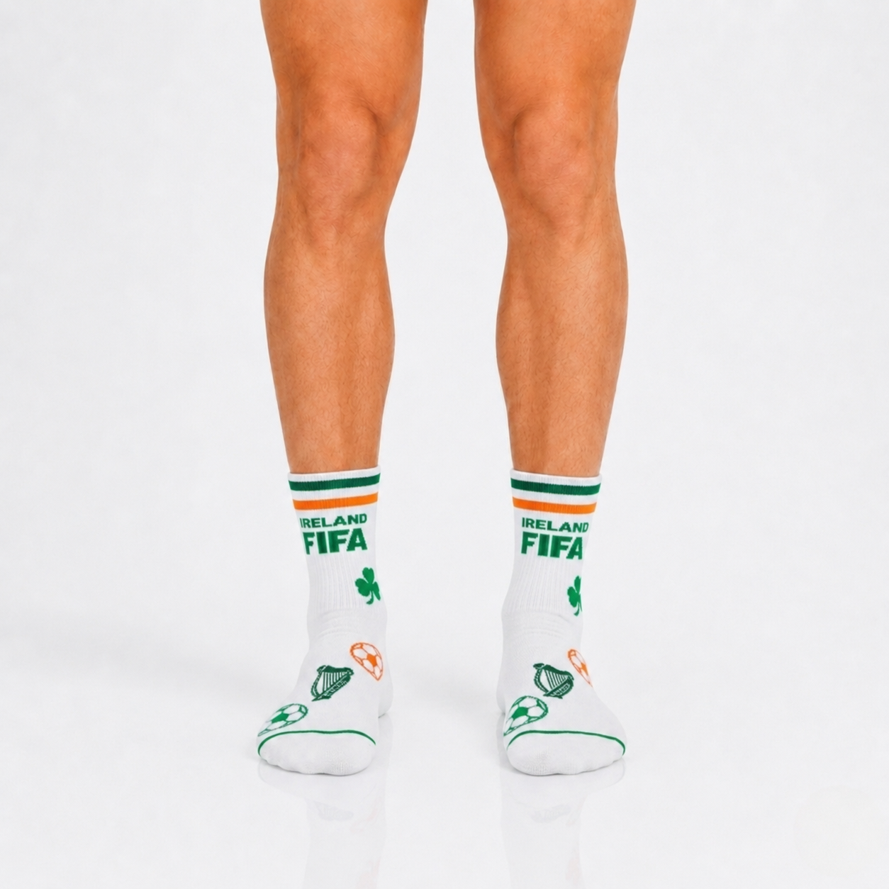 Unisex FIFA 2026 Ireland Soccer Fan Sports Themed SocksUnisex FIFA 2026 Ireland Soccer Fan Sports Themed Socks - Image 3