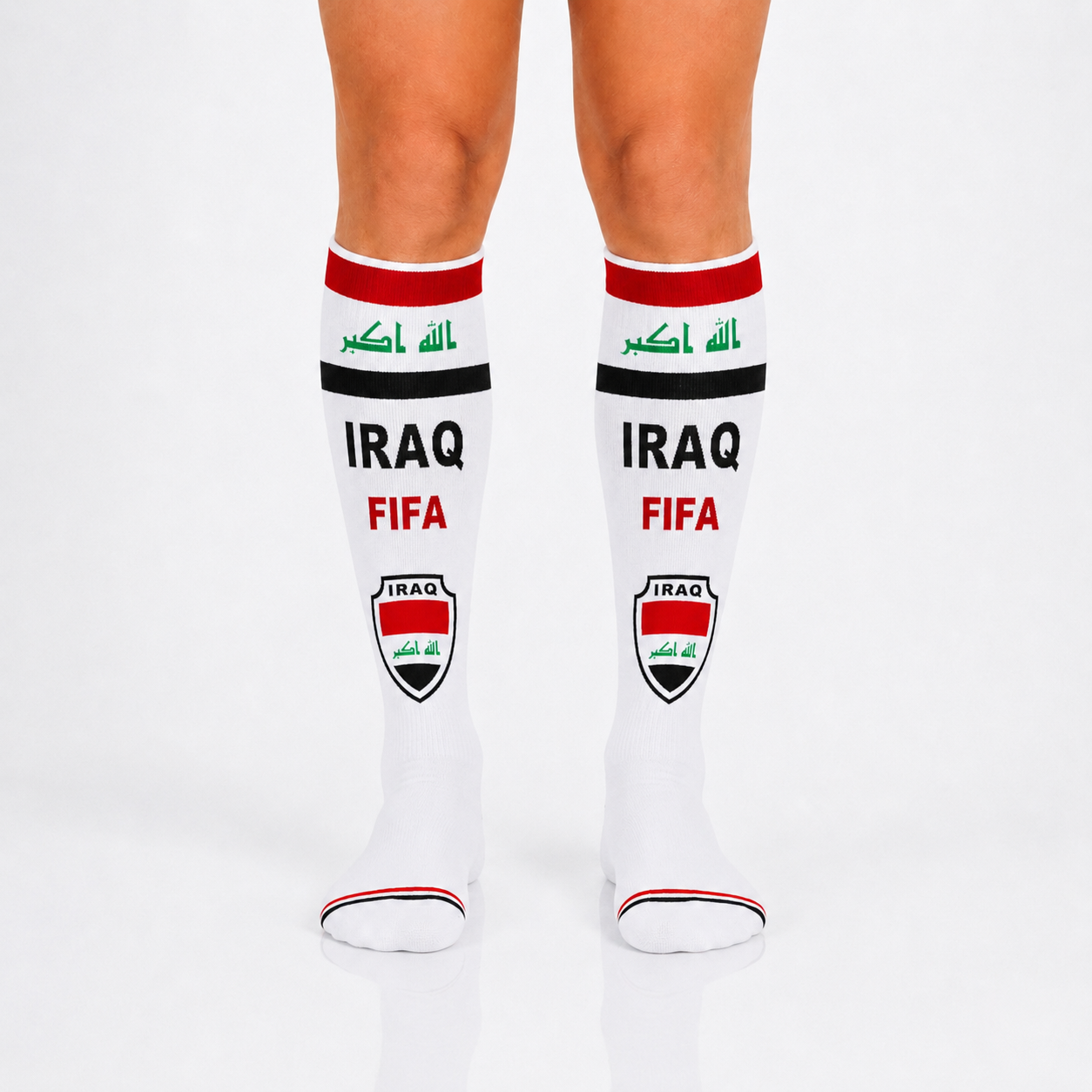 Unisex FIFA 2026 Iraq Soccer Fan Sports Themed Socks