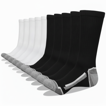 Pairs of 10 Thermal Athletic Socks for Men