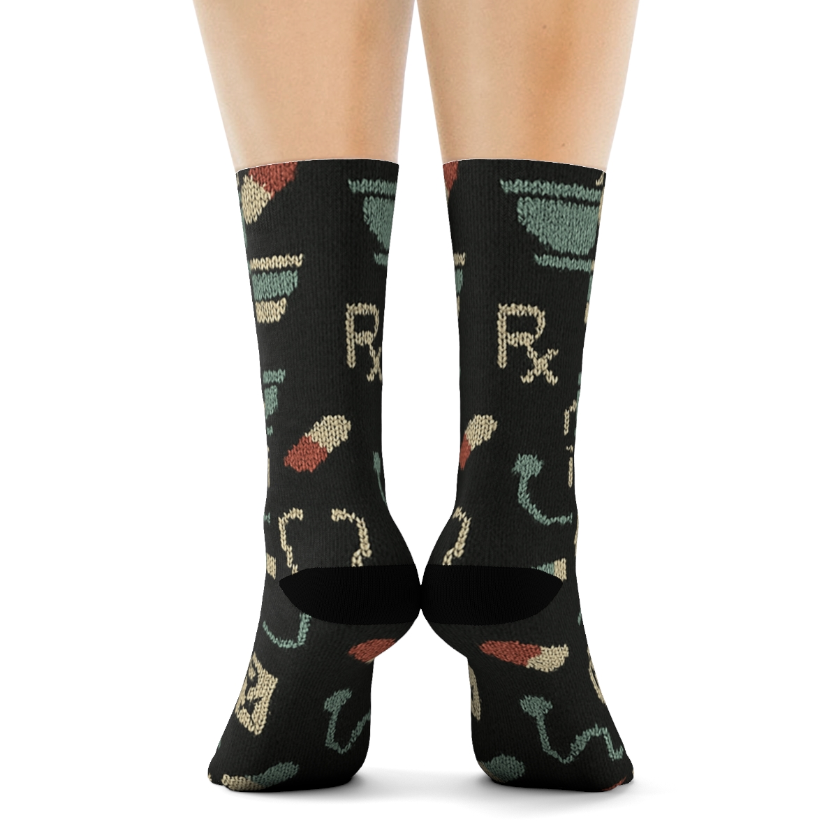 Night Shift Constellation Of Tools Pharmacist Edition premium sports crew socks