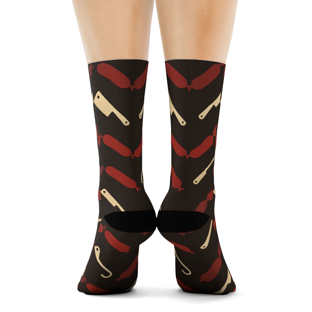 Stellar Sausage Tapestry Butcher Edition personalized crew socks
