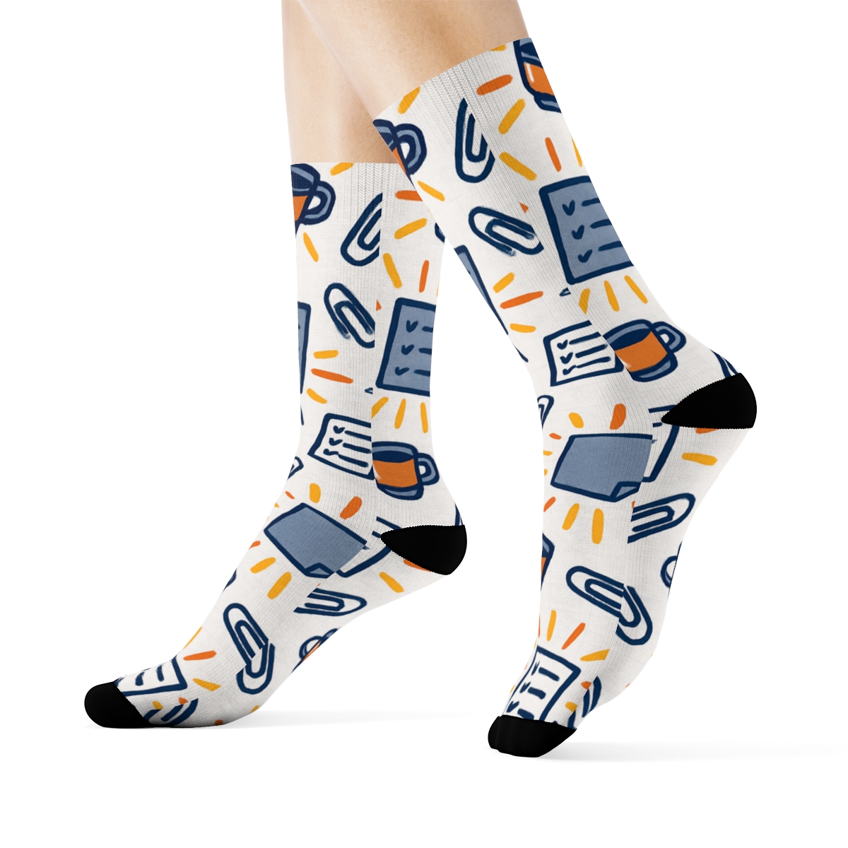 Sticky Note Constellations For The Office Manager stylish athletic crew socks