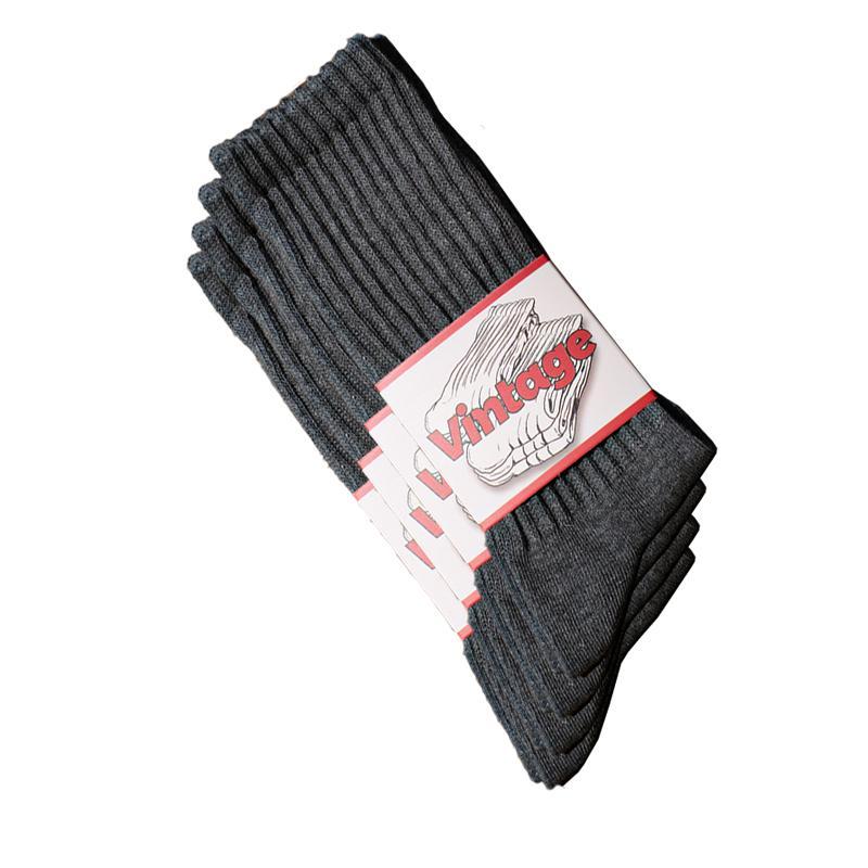 Pack of 4 Soft Seamless Crew Socks for Everyday Wear for Men