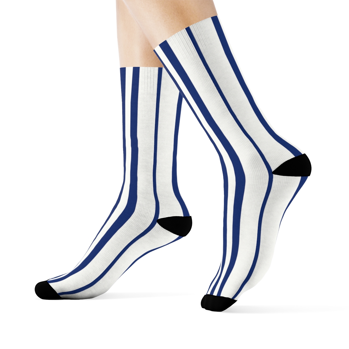 Magnetar Stripe Pulse trendy patterned crew socks