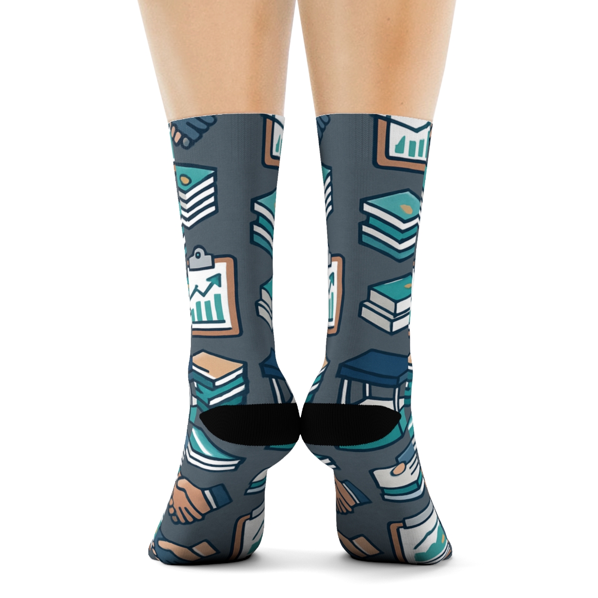 Trade Show Collage For Salesperson stylish athletic crew socks