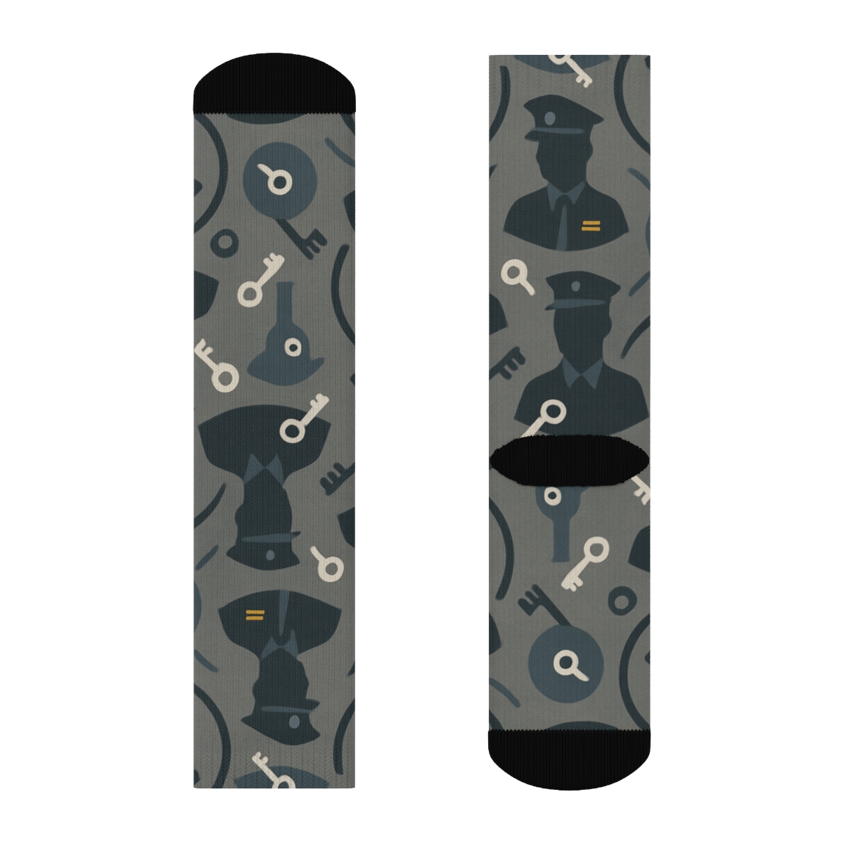 Guard Orbit Pattern Prison Officer Edition premium sports crew socks