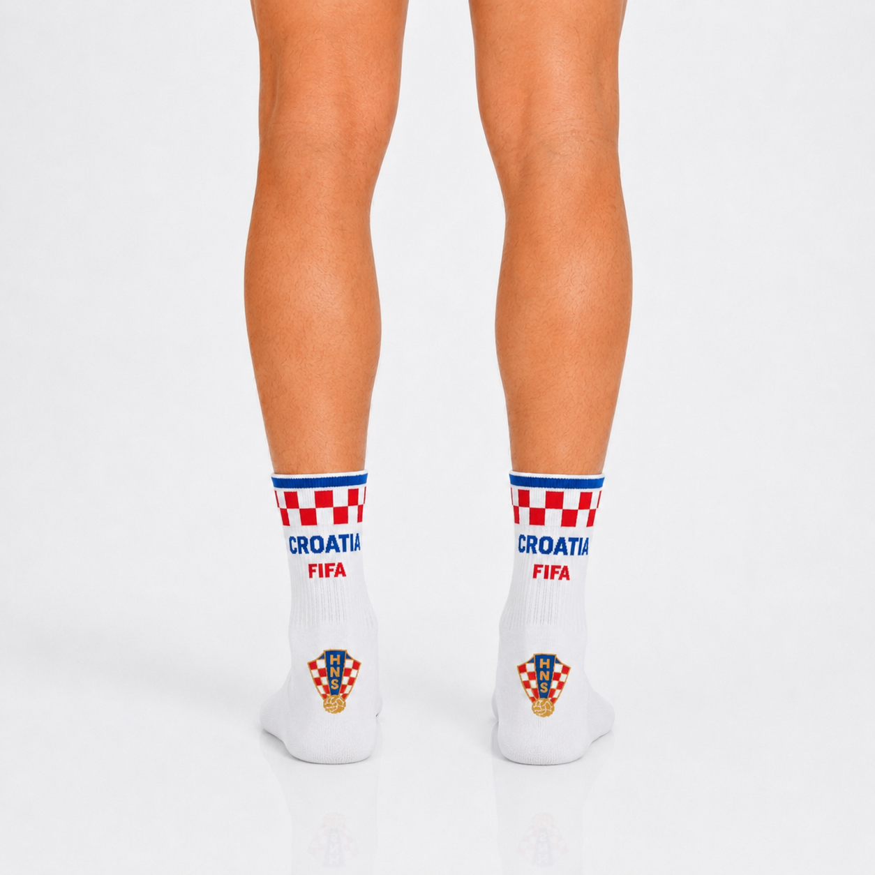 Unisex FIFA 2026 Croatia Soccer Fan Sports Themed SocksUnisex FIFA 2026 Croatia Soccer Fan Sports Themed Socks - Image 4