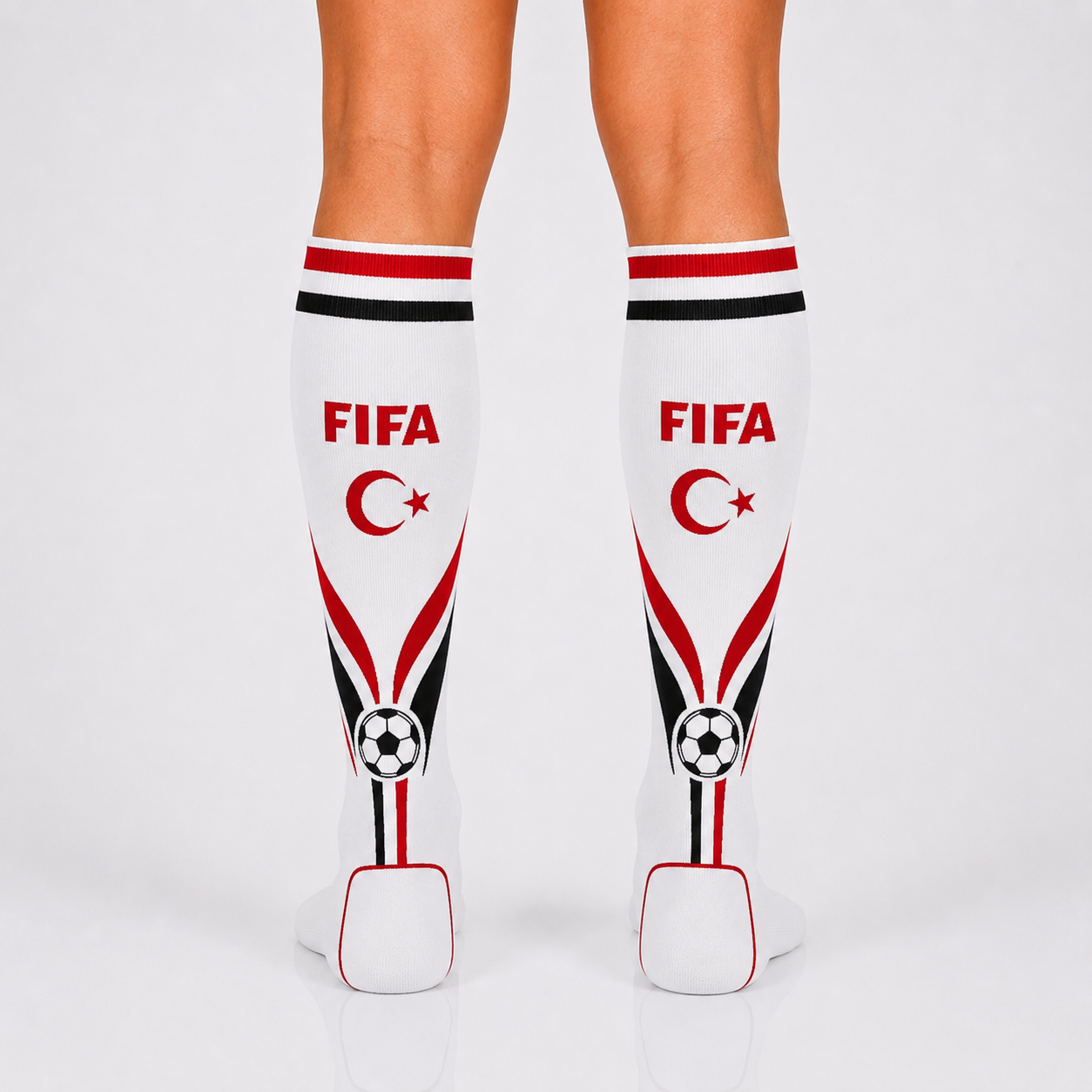 Unisex FIFA 2026 Turkey Soccer Fan Sports Themed Socks