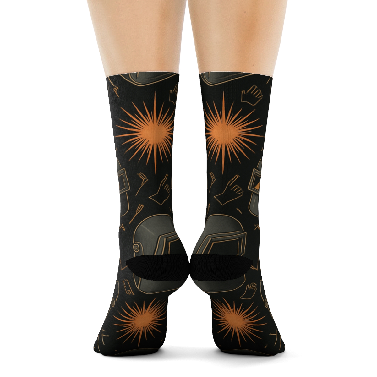 Welding Mask Tessellation For Welder Pride stylish athletic crew socks