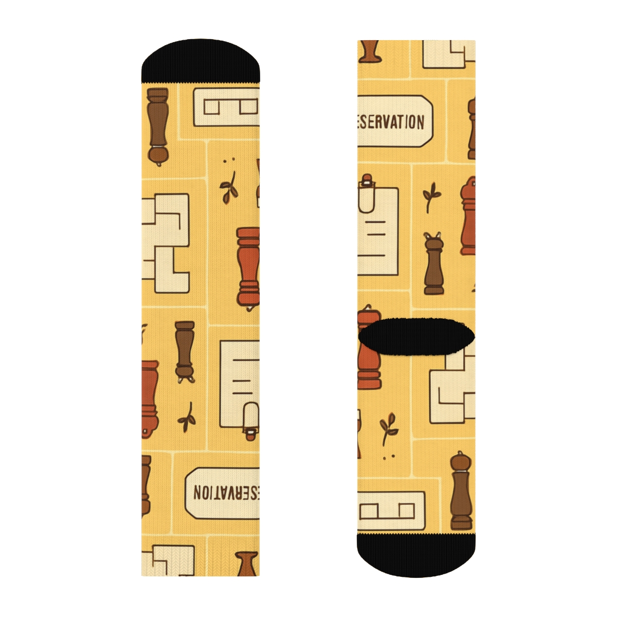 Bistro Ledger Tiles For Restaurant Manager stylish athletic crew socks