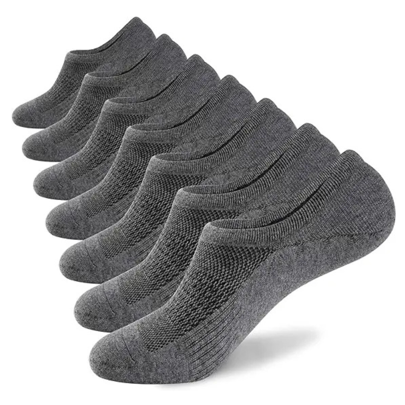 7 Pairs Liner Non Slip Casual Athletic Boat Socks