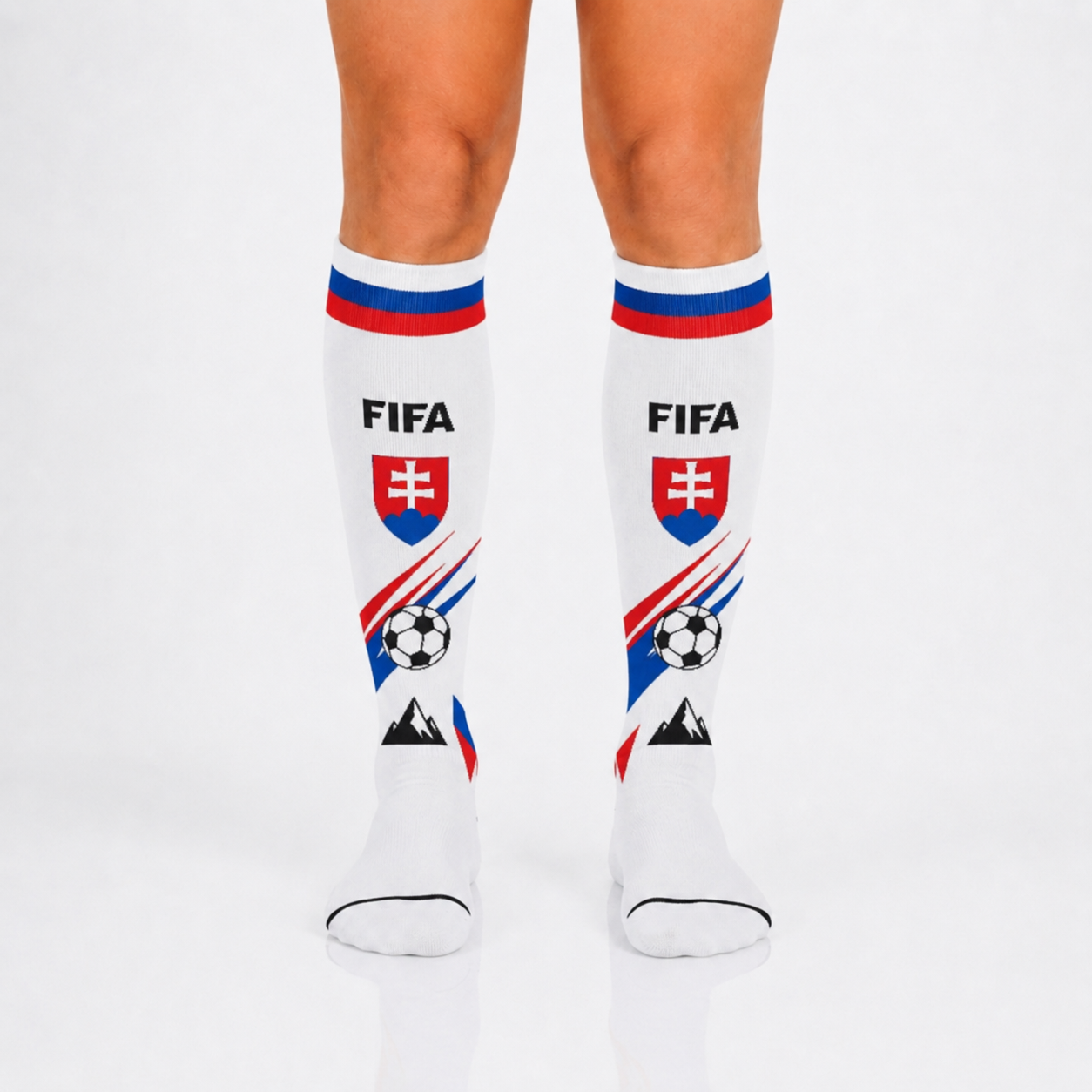 Unisex FIFA 2026 Slovakia Soccer Fan Sports Themed Socks