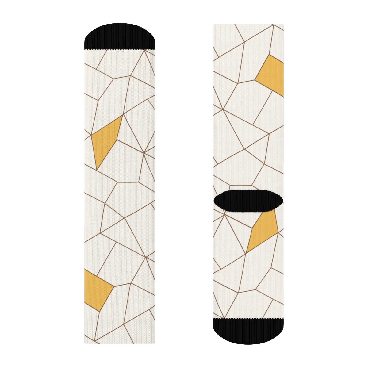 Calm Kite Tessellation stylish athletic crew socks