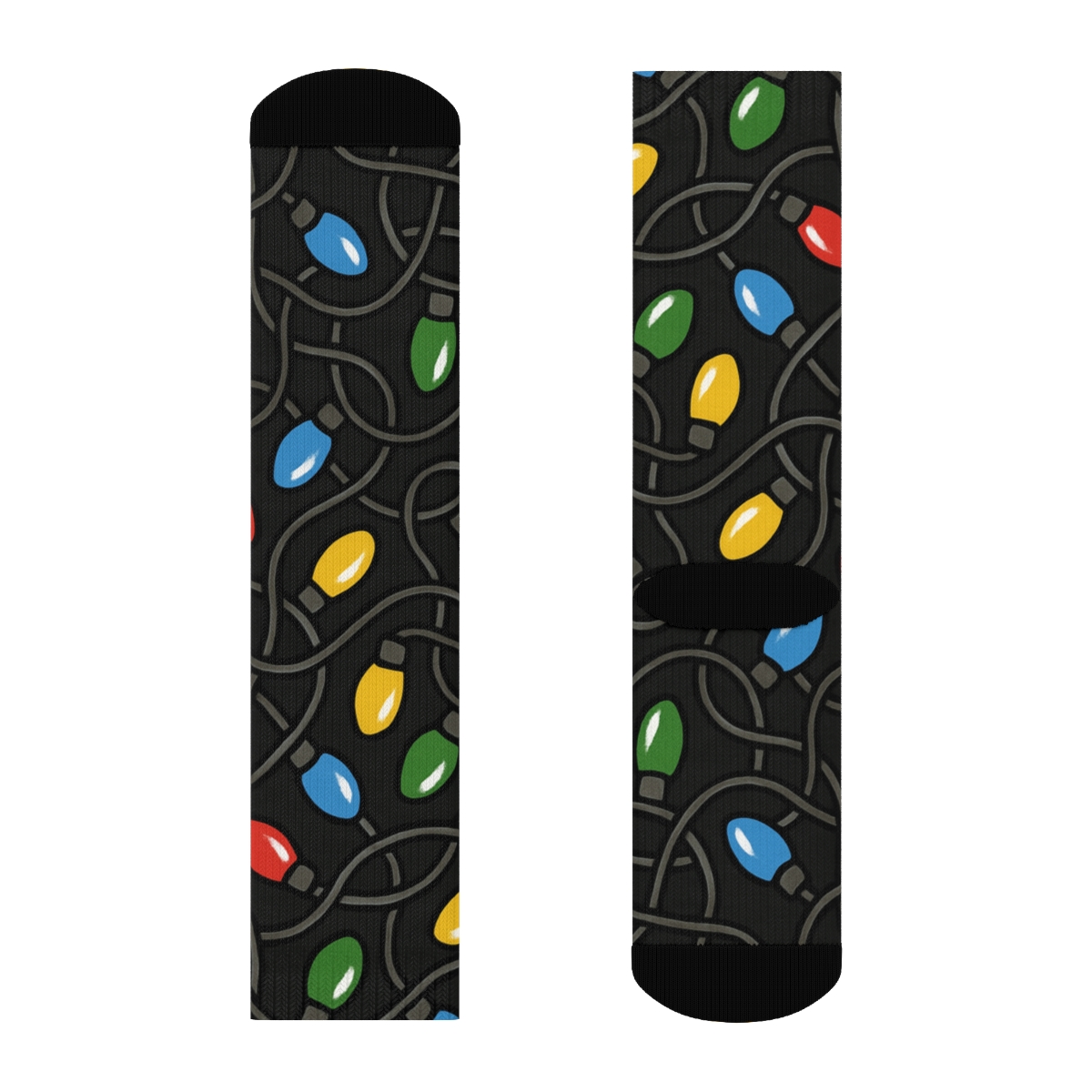 Candy Strand Cartoon Glow soft everyday crew socks