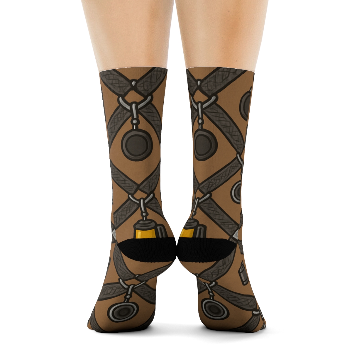 Camera Strap Lattice With Photographer Charms stylish athletic crew socks